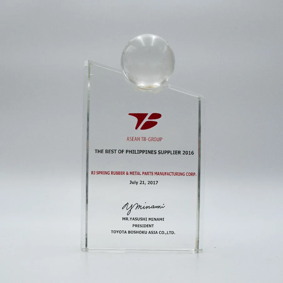 Best of the Philippines Supplier, Toyota Boshoku Asia
