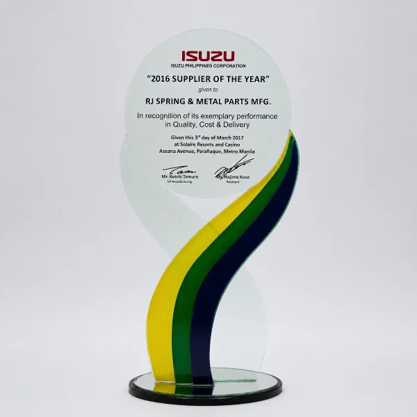 Best Supplier of the Year, Isuzu Philippines