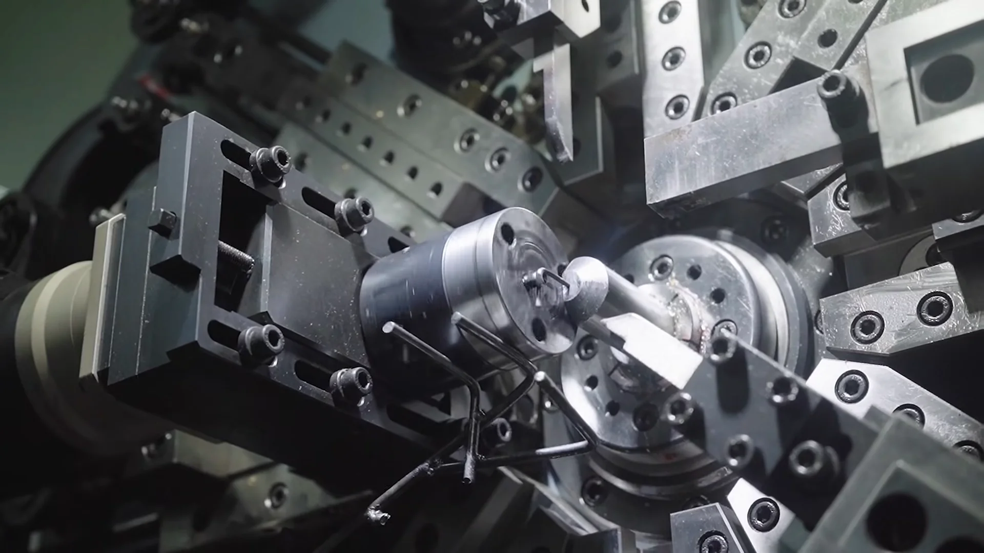 Wire bending production line